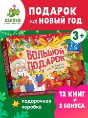 Большой подарок от Дедушки Мороза. Комплект из 12 книг