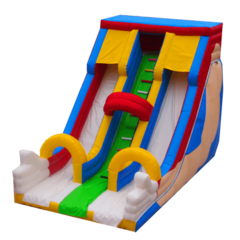 Надувной батут-горка "Гора дружбы"