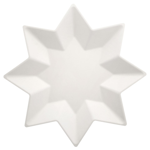 Тарелки в форме восьмиконечной звезды, бол. (в наборе 8 шт)