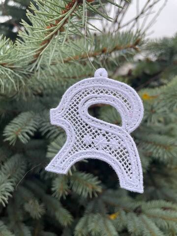 Козерог. Подвеска. Кружево NYK-2506S-Midi