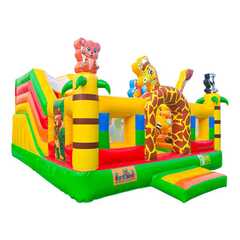 Коммерческий надувной батут «Сафари-экскурсия 3», 5x5x2.8 м.