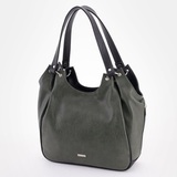 Сумка Саломея 284 македония оливковый + черный