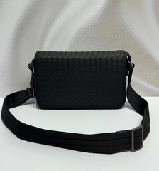 Сумка через плечо Bottega Venetta, чёрный