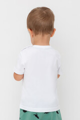фуфайка  для мальчика  КР 302738/белый к558