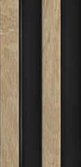 Реечная панель 3Д Prof ПВХ XL Дуб сонома 122х2950 мм