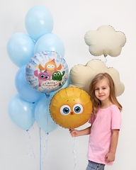 Сет гелиевых шаров Цып цып