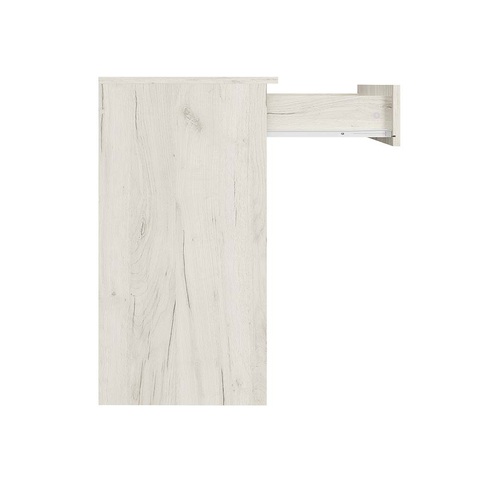 столик туалетный ФИЕСТА (дуб крафт белый) + зеркало