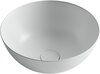 Ceramica Nova Element CN6003 Умывальник чаша накладная круглая, 35.8x35.8, цвет: белый