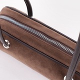 Сумка Саломея 2038 эко-замша шоколад