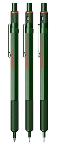 Карандаш механический Rotring 600 Metal Green, 0,7 mm (2114269)