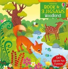 Book and 3 Jigsaws: Woodland