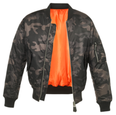 Brandit MA1 CAMO JACKET darkcamo