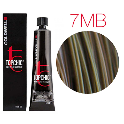 Goldwell Topchic 7MB (светлый матово-коричневый) - Стойкая крем-краска