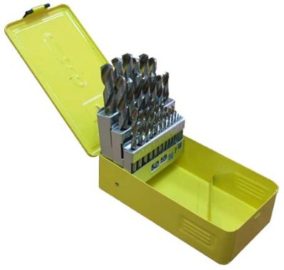 Набор сверл по металлу 1-10 мм (19 шт)  