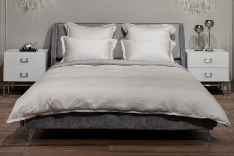 Пододеяльник 145x210 Garda Decor жемчужный 144HF-40413