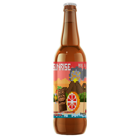 Сидр Gravity Project Sunrise Грейпфрут-Розмарин (бутылка 0.5)