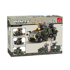 Игровой конструктор Ausini 22704 АРМИЯ (822 детали в наборе)