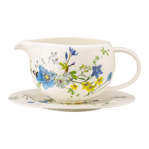 Соусник с подставкой 550мл Rosenthal Альпийские цветы