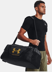 Сумка спортивная Under Armour Undeniable 5.0 Duffle MD черный-золото - 2