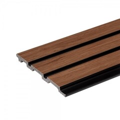 Панель вспененный полистирол ГРЕЙС 3D RAIL Вишня 120х2700 мм