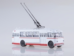 Trolleybus KTB-4 white Soviet Bus (SOVA) 1:43