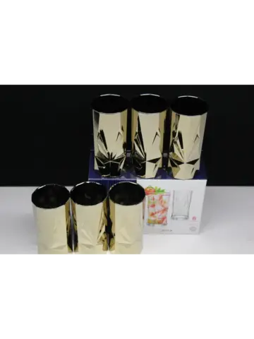 Набор высоких стаканов для напитков 6шт.