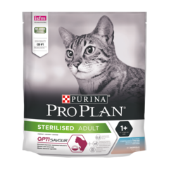 Purina Pro Plan Sterilised Сухой корм для стерилизованных кошек и кастрированных котов Треска и форель