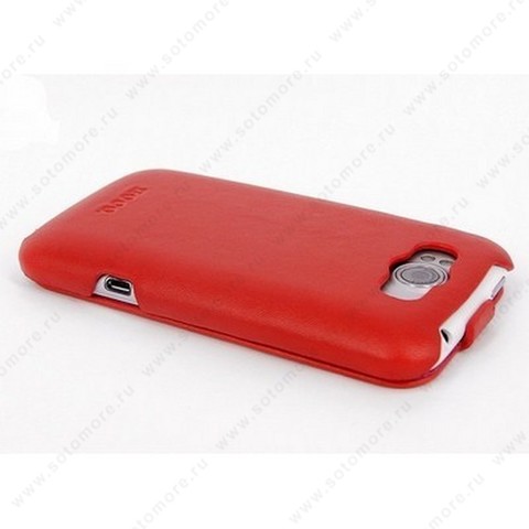 Чехол-флип HOCO для HTC Sensation XL - HOCO Leather Case Red