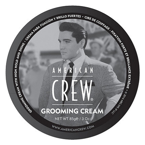 American Crew Grooming Cream - Крем с сильной фиксацией и высоким уровнем блеска для укладки волос и усов