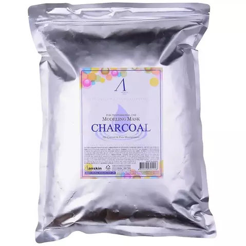 Anskin Charcoal Modeling Mask Маска альгинатная для жирной кожи с расширенными порами