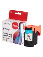 Струйный картридж Sakura 3728C001 (461XL Color) для Canon Pixma TS5340,  MG7740, пигментный тип чернил, триколор, 15 мл., 400 к.