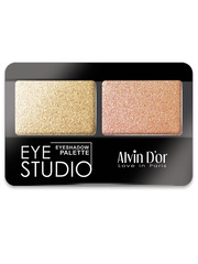 Alvin D`or AES-14 Тени для век  двойные EYE STUDIO  тон 10  5г
