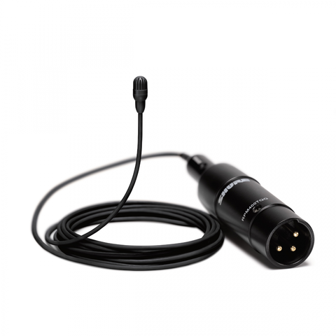 SHURE TL47B/O-XLR-A Петличный всенаправленный мирофон TwinPlex,, естественная передача звука, низкая чувствительность, кабель 1.