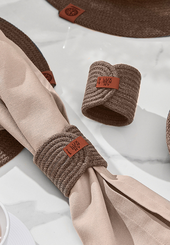 Сервировочное кольцо Luxberry Table Line шоколадное