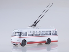 Trolleybus KTB-4 white Soviet Bus (SOVA) 1:43