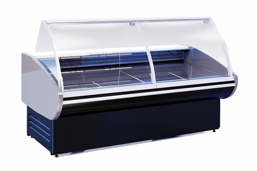 Холодильная витрина Cryspi Magnum SN 1250 Д с боковинами