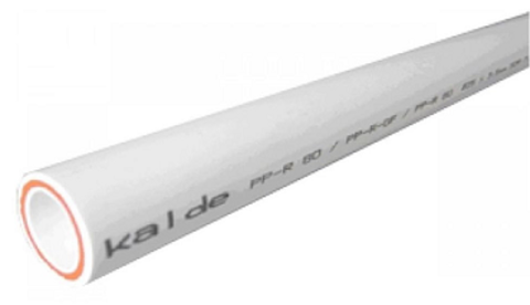 Kalde Fiber 32x5.4 мм PN 25 труба полипропиленовая, армированная стекловолокном в штанге 4 м - 1 м