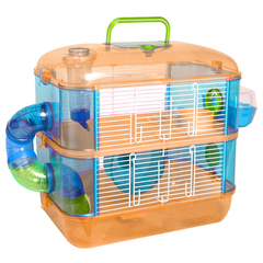 Triol клетка для мелких животных с переходами, эмаль, 400*260*400мм