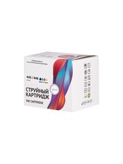Набор струйных картриджей Sakura 8283B004 (445 Black,  446 Color) для Canon PG-445, CL-446, пигментный+водорастворимый тип чернил, мультипак, 8, 9 мл., 180 к.