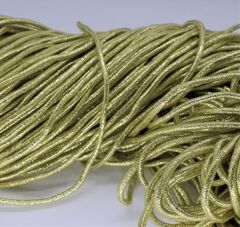Шнур декоративный круглый люрекс, ш. 5 мм