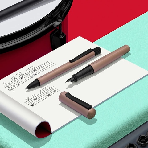 Ручка шариковая Faber-Castell Hexo Matte Black (140577)