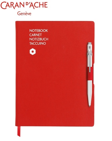 Записная книжка Caran d'Ache Office A5 Red/White (8491.403)