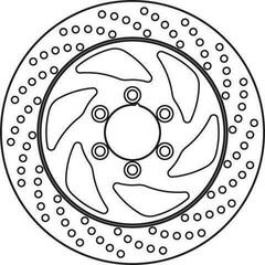 Диск тормозной задний VS