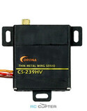 Сервопривод CORONA CS-239HV (4-4.6 кг/см, 0.14-0.13 сек/60°, 22г)