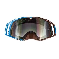 Очки кроссовые MT MX GOGGLE STRIPES, чёрный/синий