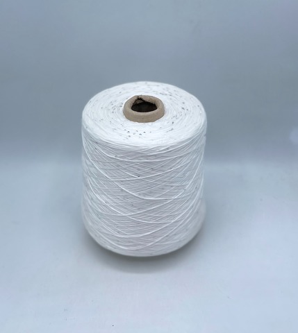 G&G Filati  (пр.Италия),art-Eucalipto, 720м/100гр, 100%Эвкалипт+пайетка(серебро) , цвет-Молочный, арт-34150