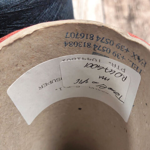 Лен 100% TOSCANO TOSCOLINO 2/26 красно-коричневый