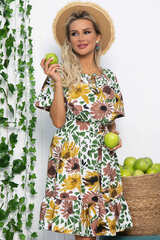 Платье Алания НЬЮ (цветы) П13627-10М LT Collection