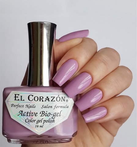 El Corazon 423/ 293 active Bio-gel  Cream пыльно-лиловый