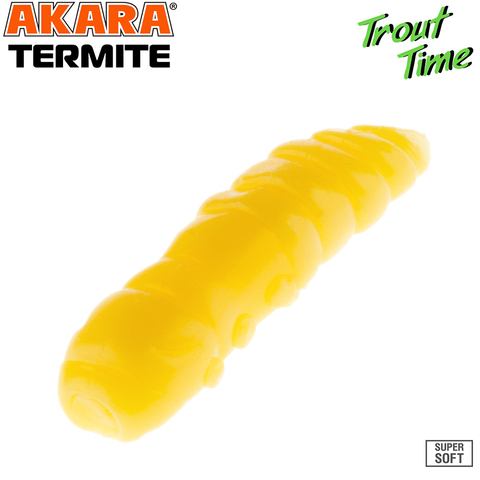 Силиконовая приманка Akara Trout Time TERMITE 1,5 Cheese 446 (10 шт.)